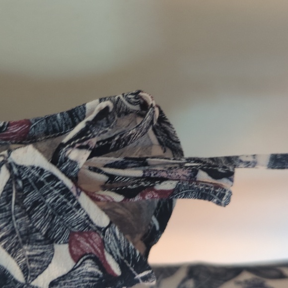 Maje Rimba Floral & Monkey Printed Hankerchief Midi Dress - Picture 12 of 16